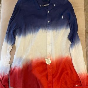 Polo Ralph Lauren long sleeved botton down shirt